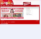 Kleine Seitenvorschau von abo.oe24.at