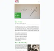 Kleine Seitenvorschau von 100jahremaxvondergruen.de