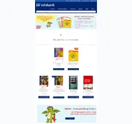 Kleine Seitenvorschau von reinhardt-verlag.de