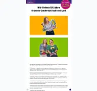 Kleine Seitenvorschau von 10jahre.diakonie-os.de