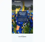 Kleine Seitenvorschau von bk-wolverines.de