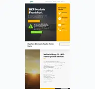 Kleine Seitenvorschau von bkf-module-frankfurt.de
