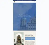 Kleine Seitenvorschau von sankt-peter-am-perlach.de