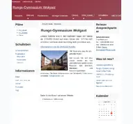 Kleine Seitenvorschau von runge-gymnasium-wolgast.de