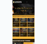 Kleine Seitenvorschau von nachtwaechter-tour.de