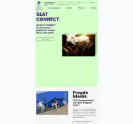 Kleine Seitenvorschau von nachtweide.seat.de