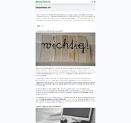 Kleine Seitenvorschau von ummelden.de