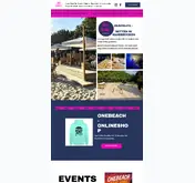 Kleine Seitenvorschau von onebeach.de