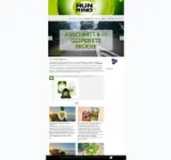 Kleine Seitenvorschau von run-the-ring.de