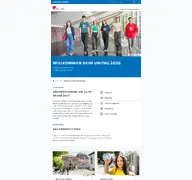 Kleine Seitenvorschau von unitag.uni-hamburg.de