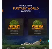Kleine Seitenvorschau von funtasy-world.de