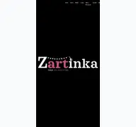 Kleine Seitenvorschau von zartinka.de