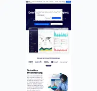 Kleine Seitenvorschau von uptrends.de