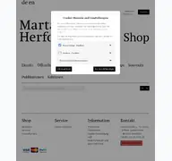 Kleine Seitenvorschau von marta-herford.ticketfritz.de