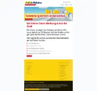 Kleine Seitenvorschau von 123taxiwerbung.de