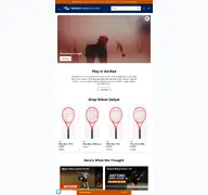 Kleine Seitenvorschau von tennis-warehouse.com