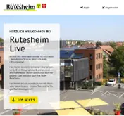 Kleine Seitenvorschau von rutesheim-live.de