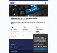 Kleine Seitenvorschau von comestica.de