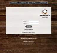 Kleine Seitenvorschau von 12oclock.menueonline.de