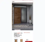 Kleine Seitenvorschau von westerwald-haustueren.de
