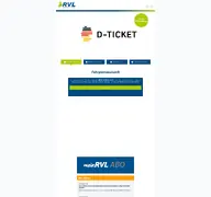 Kleine Seitenvorschau von rvl-online.de