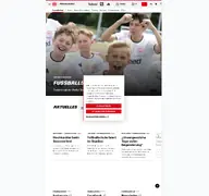 Kleine Seitenvorschau von fussballschule.eintracht.de