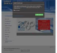 Kleine Seitenvorschau von direkt-einkauf.de