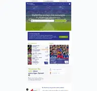 Kleine Seitenvorschau von fussballtrip.de