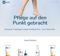 Kleine Seitenvorschau von fusspunkt.de
