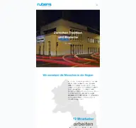 Kleine Seitenvorschau von rubens.de