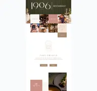 Kleine Seitenvorschau von 1906-restaurant.de