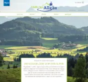 Kleine Seitenvorschau von sa.allgaeu-urlaub-ferien.de