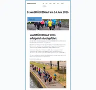 Kleine Seitenvorschau von saarbrueckenlauf.de