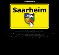 Kleine Seitenvorschau von saarheim.de