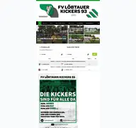 Kleine Seitenvorschau von fv-loebtauer-kickers.de
