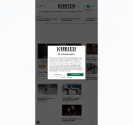 Kleine Seitenvorschau von kurier.de