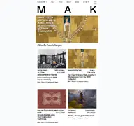 Kleine Seitenvorschau von mak.at