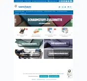 Kleine Seitenvorschau von saarschaum.de