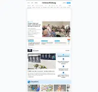 Kleine Seitenvorschau von oz-online.de