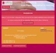 Kleine Seitenvorschau von sachsen-anhalt.mammotermin.de