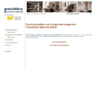 Kleine Seitenvorschau von sachsen-anhalt-praxisboerse.de