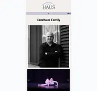 Kleine Seitenvorschau von tanzhaus-wuppertal.de