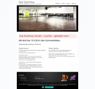 Kleine Seitenvorschau von tanzhaus.de