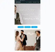 Kleine Seitenvorschau von tanzhauskleve.de