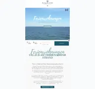 Kleine Seitenvorschau von appartement-hotel-timmendorf.de