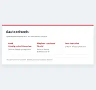 Kleine Seitenvorschau von sachsenhotels.de
