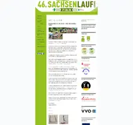 Kleine Seitenvorschau von sachsenlauf.de
