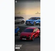 Kleine Seitenvorschau von renault.de