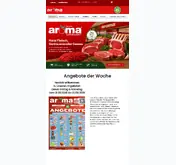 Kleine Seitenvorschau von aromasupermarkt.de