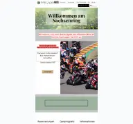 Kleine Seitenvorschau von sachsenring-camping.de